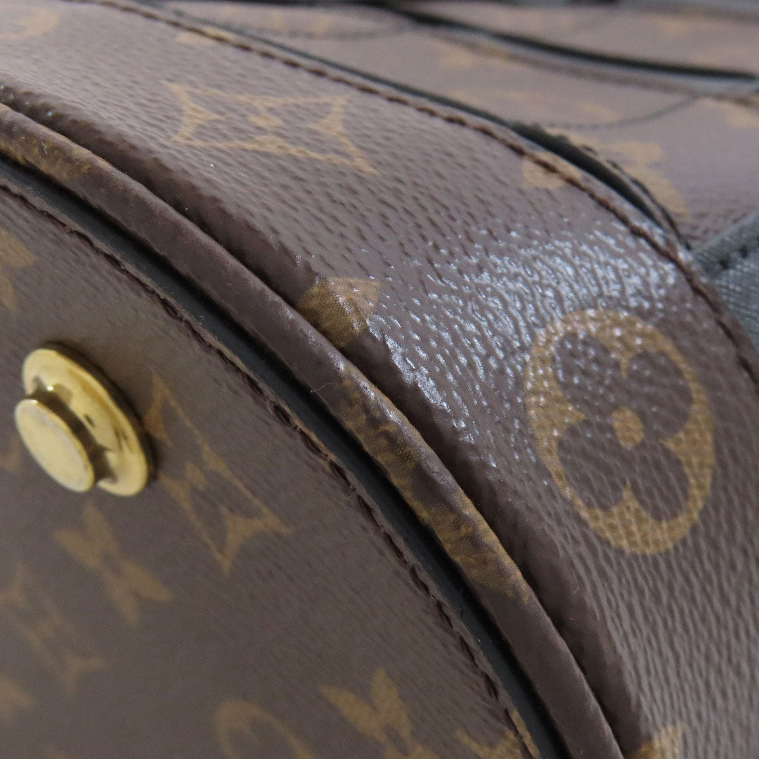 LOUIS VUITTON Handbag M44111 Monogram canvas Brown Tresage Women Used Authentic