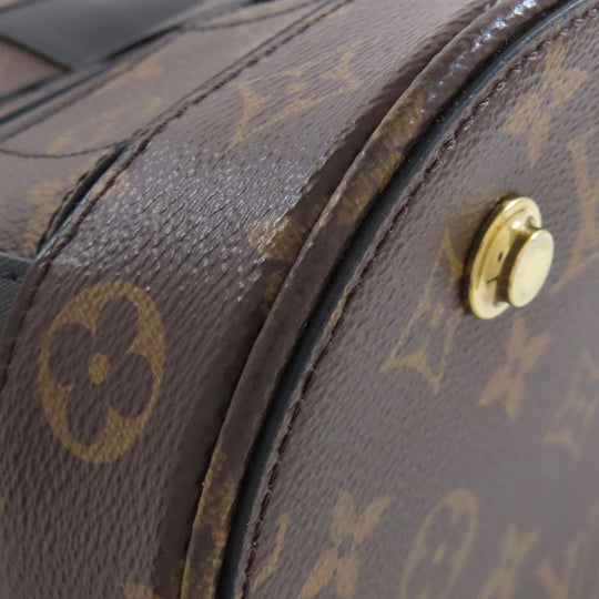 LOUIS VUITTON Handbag M44111 Monogram canvas Brown Tresage Women Used Authentic