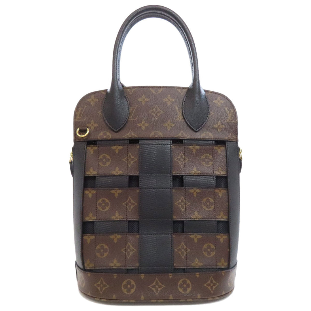 LOUIS VUITTON Handbag M44111 Monogram canvas Brown Tresage Women Used Authentic