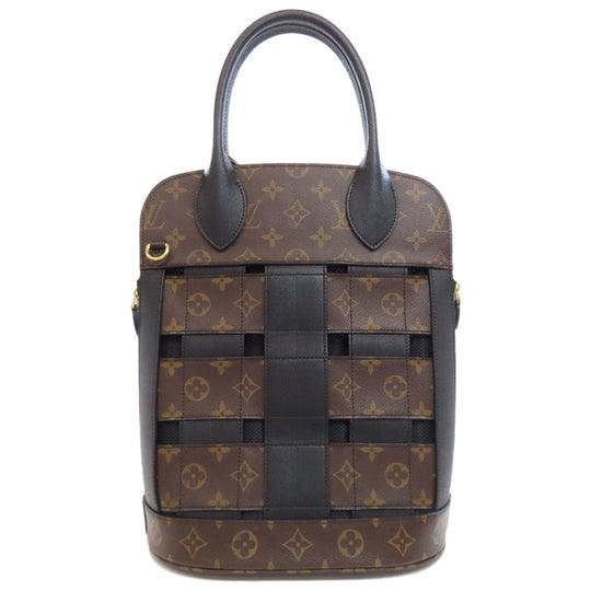 LOUIS VUITTON Handbag M44111 Monogram canvas Brown Tresage Women Used Authentic