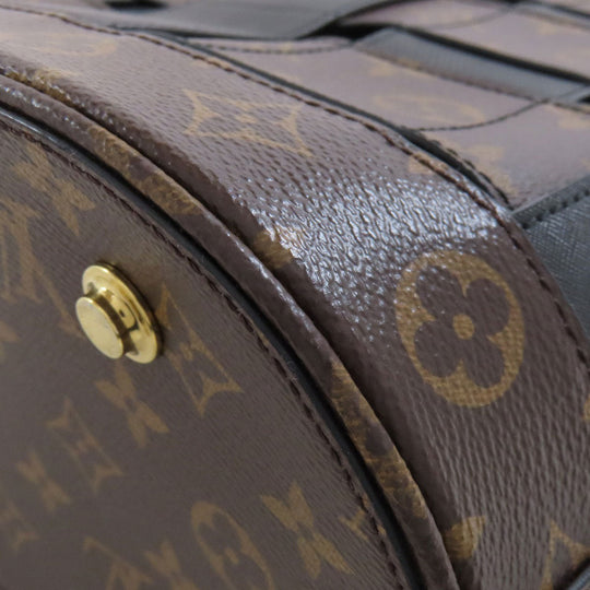 LOUIS VUITTON Handbag M44111 Monogram canvas Brown Tresage Women Used Authentic