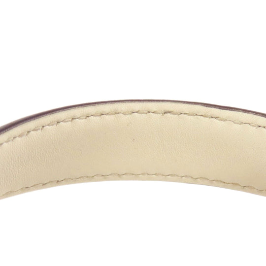 GUCCI Handbag 460881 Calfskin white Sylvie 2WAY Women Used Authentic