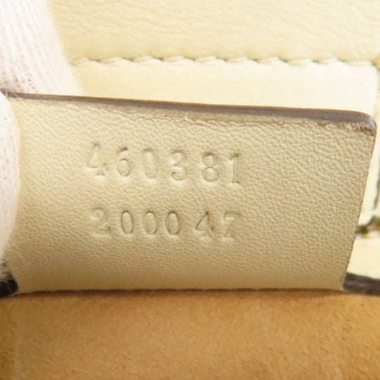 GUCCI Handbag 460881 Calfskin white Sylvie 2WAY Women Used Authentic