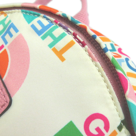 GUCCI Backpack 650288 Nylon white The north face collaboration Women Used Authentic