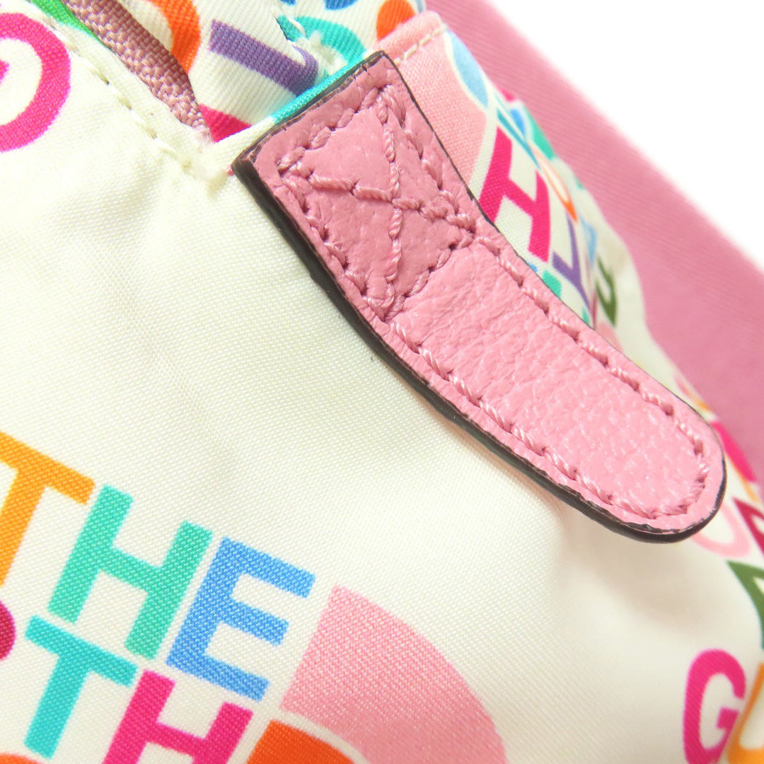 GUCCI Backpack 650288 Nylon white The north face collaboration Women Used Authentic