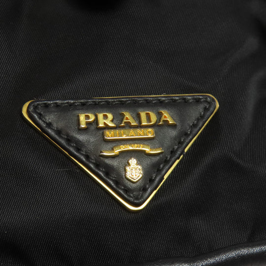 PRADA Handbag BN2205 Nylon black 2WAY Women Used Authentic
