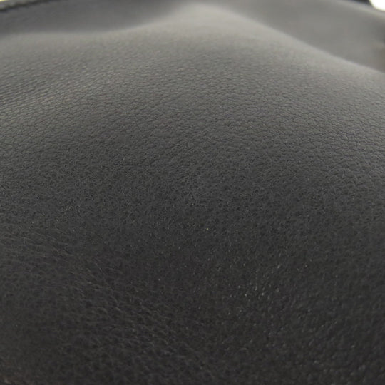 SAINT LAURENT Handbag leather black Baby Kabas 2WAY