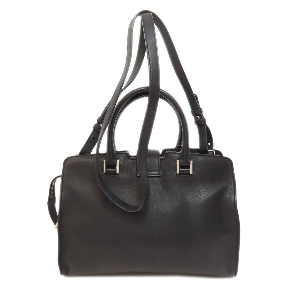 SAINT LAURENT Handbag leather black Baby Kabas 2WAY