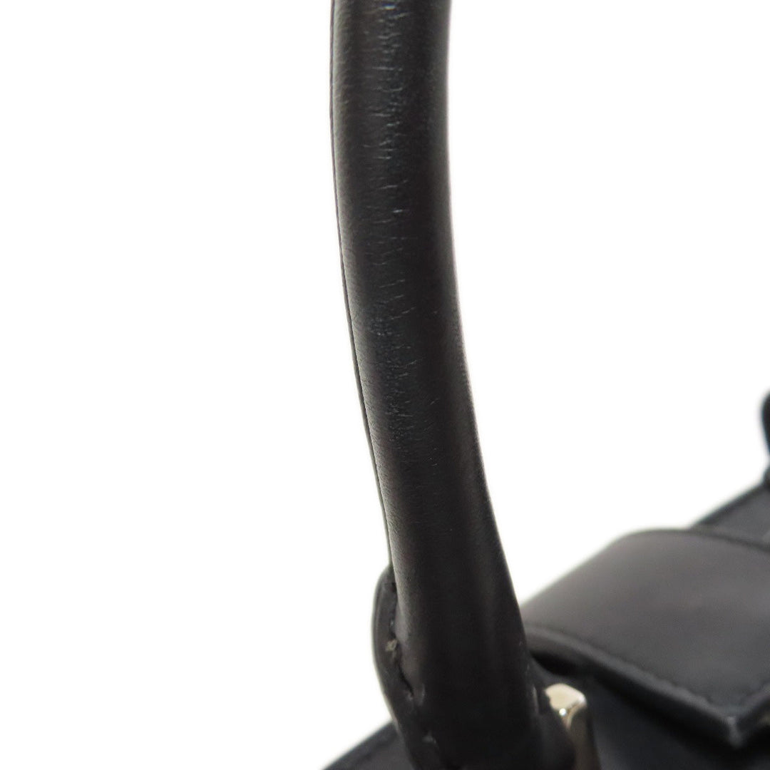 SAINT LAURENT Handbag leather black Baby Kabas 2WAY