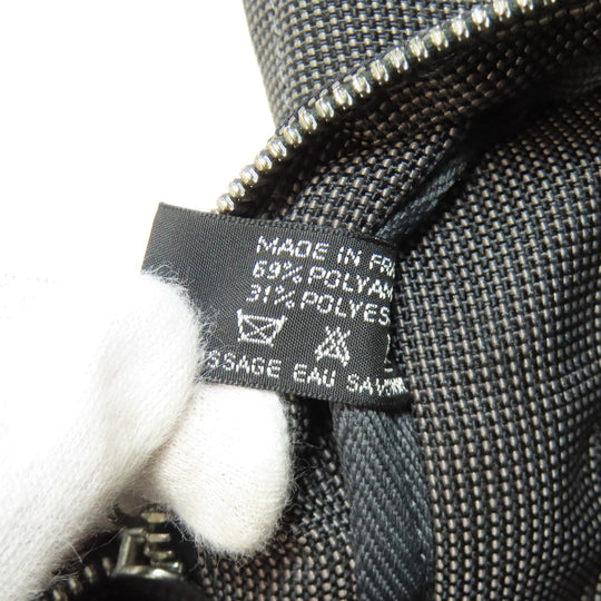 HERMES Handbag canvas gray Her LineMM Women Used Authentic