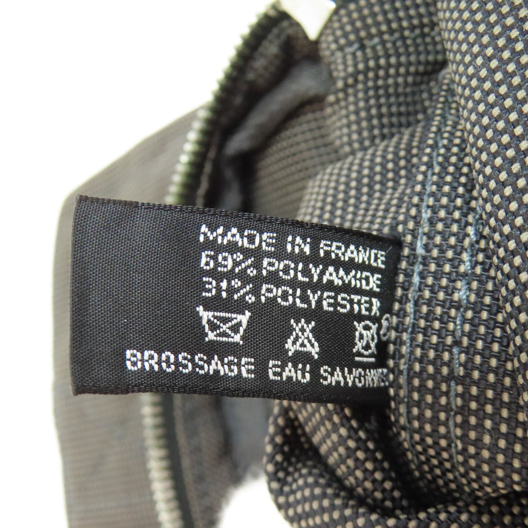 HERMES Backpack canvas gray Her Line add PM Women Used Authentic