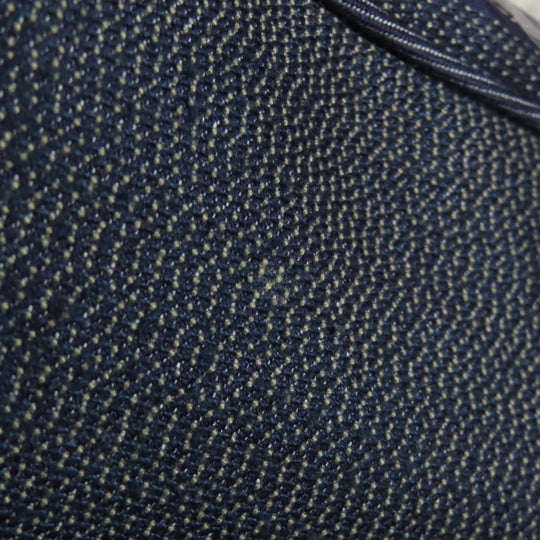 HERMES Tote Bag canvas Navy Calicut Women Used Authentic