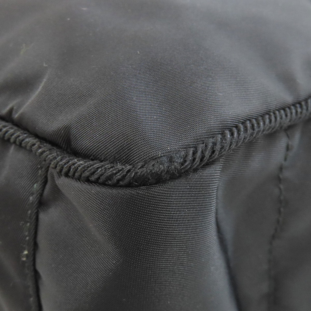 PRADA Handbag Nylon black logoMetal 2WAY