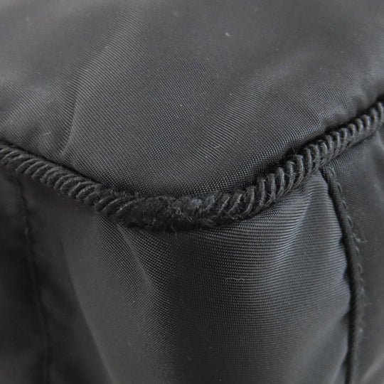 PRADA Handbag Nylon black logoMetal 2WAY