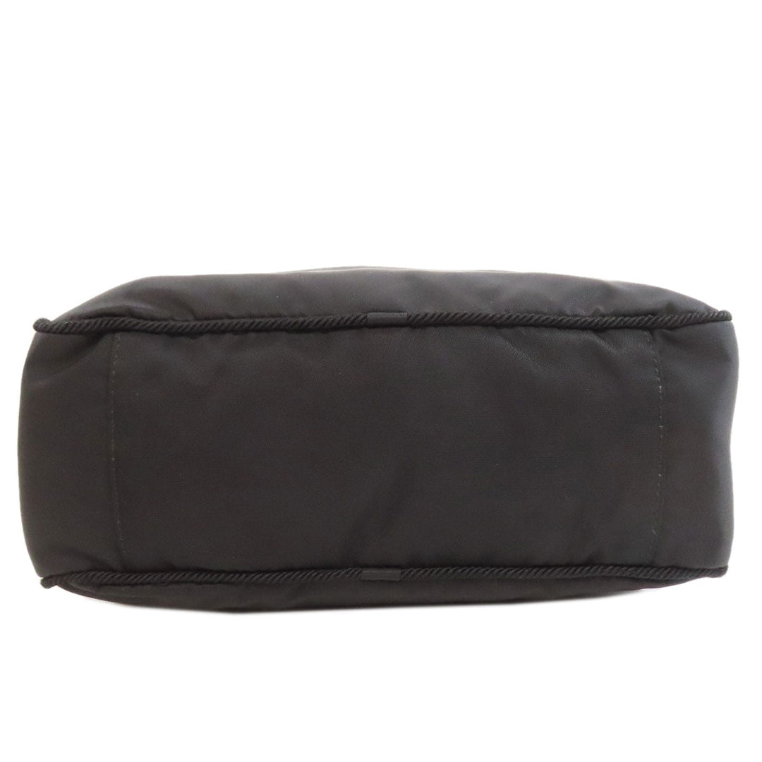 PRADA Handbag Nylon black logoMetal 2WAY