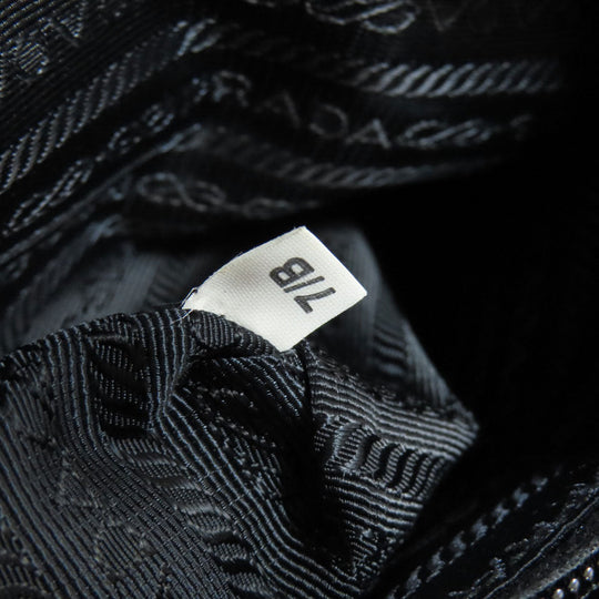 PRADA Handbag Nylon black logoMetal 2WAY