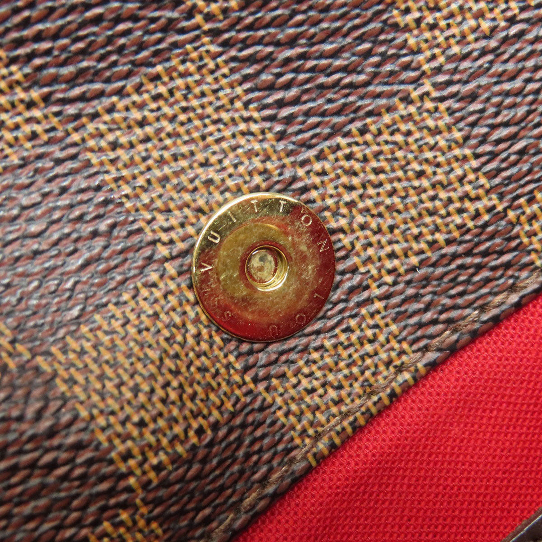 LOUIS VUITTON Shoulder Bag N42251 Damier canvas Brown Bloomsbury PM