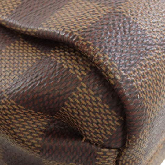 LOUIS VUITTON Handbag N53000 Damier canvas Brown Croisette Women Used Authentic