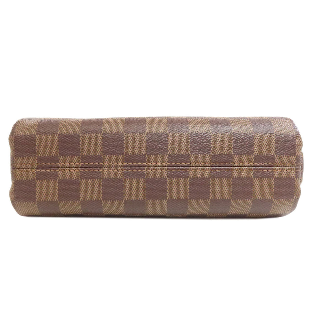 LOUIS VUITTON Handbag N53000 Damier canvas Brown Croisette Women Used Authentic