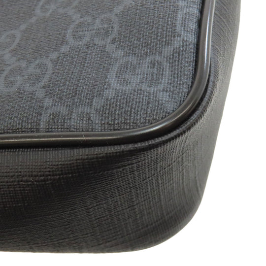 GUCCI Sling bag 474293 PVC black GG Supreme