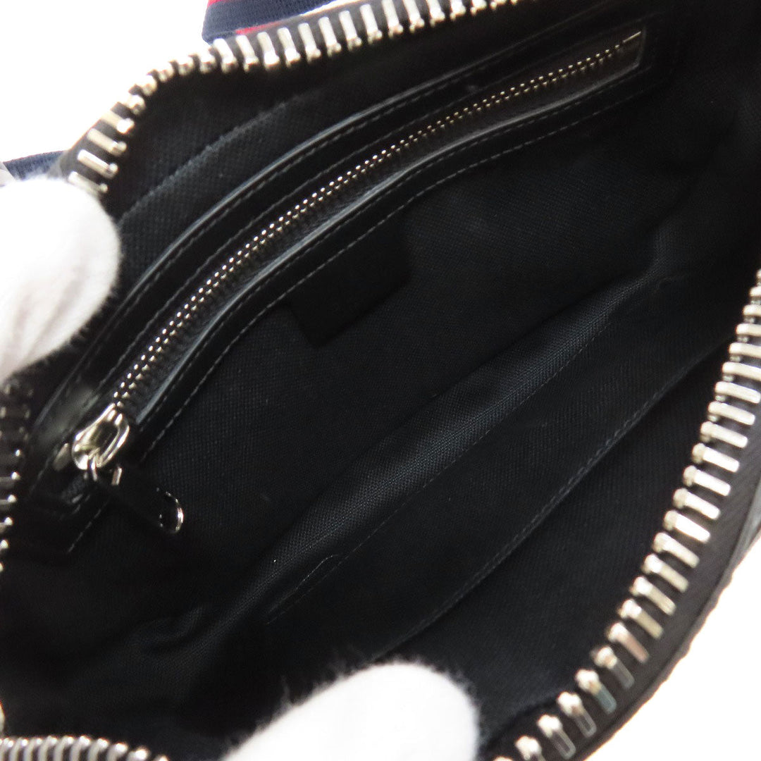 GUCCI Sling bag 474293 PVC black GG Supreme