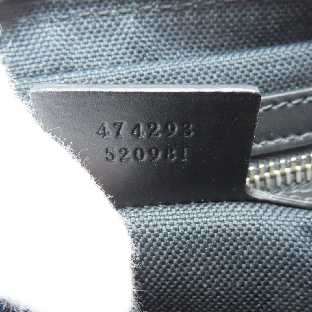 GUCCI Sling bag 474293 PVC black GG Supreme