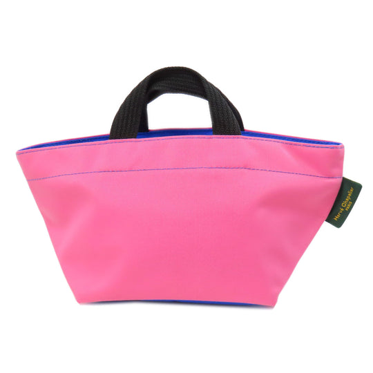 Herve Chapelier Handbag Nylon pink Boat-shaped tote