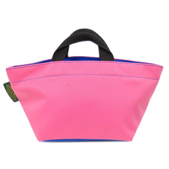 Herve Chapelier Handbag Nylon pink Boat-shaped tote