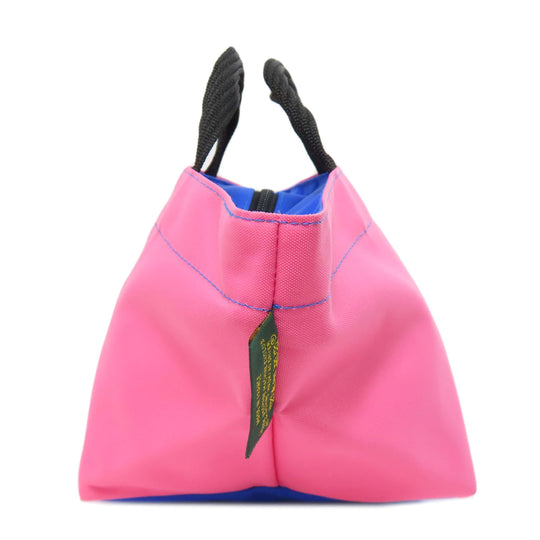 Herve Chapelier Handbag Nylon pink Boat-shaped tote