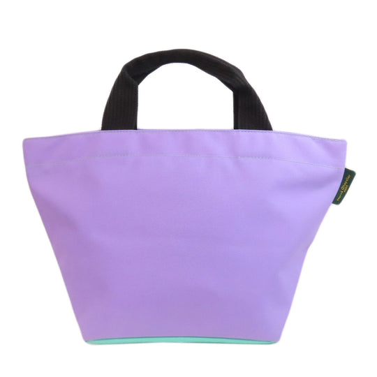 Herve Chapelier Handbag Nylon purple Boat-shaped tote