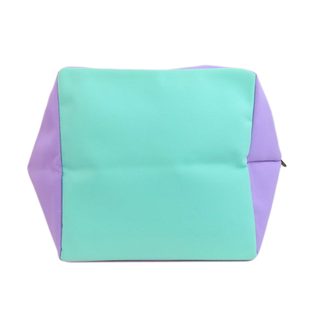 Herve Chapelier Handbag Nylon purple Boat-shaped tote