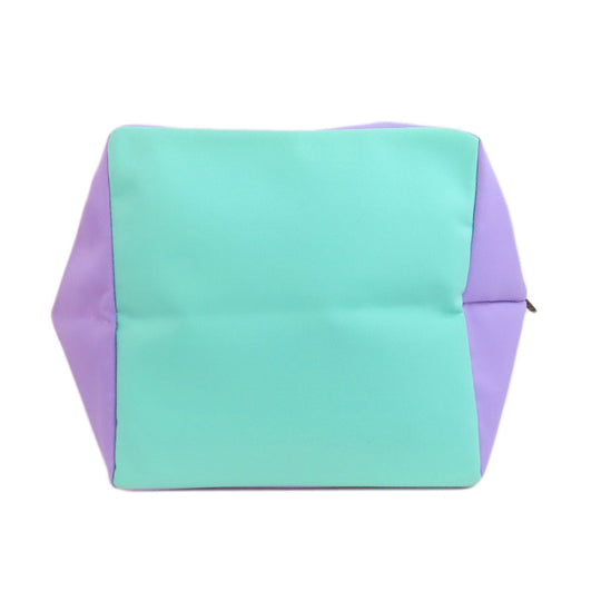 Herve Chapelier Handbag Nylon purple Boat-shaped tote