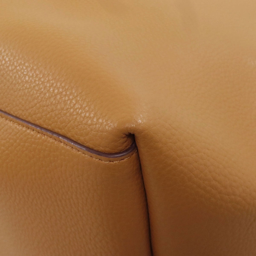 COACH Tote Bag F72673 leather Brown logo