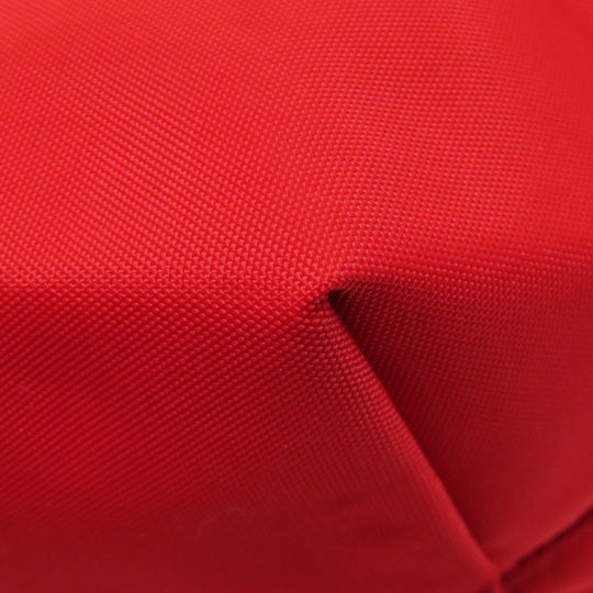 Herve Chapelier Shoulder Bag Nylon Red Simple design Women Used Authentic