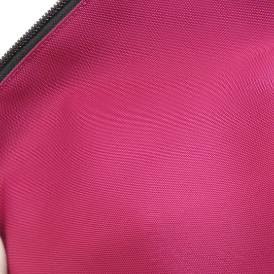Herve Chapelier Shoulder Bag Nylon purple logo