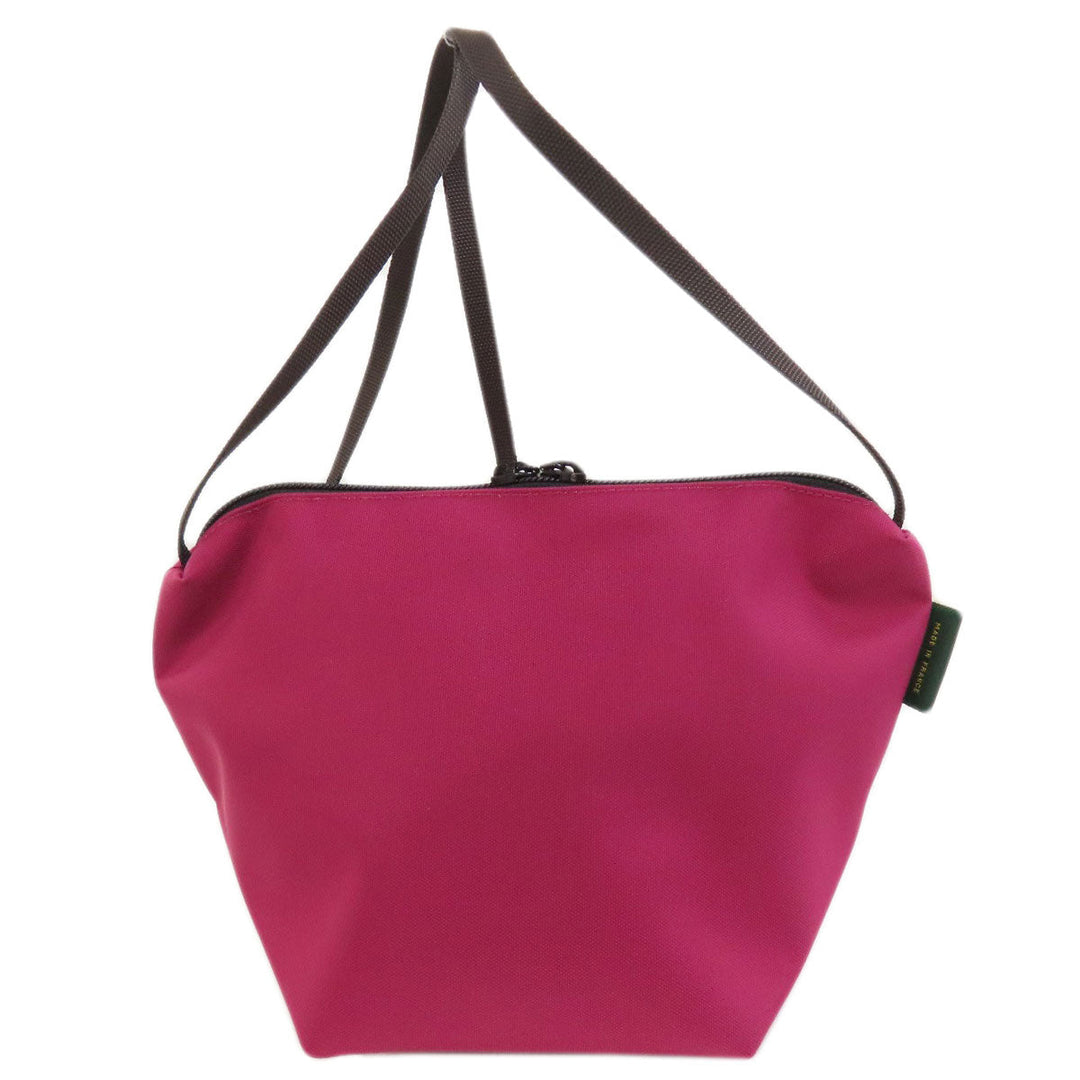 Herve Chapelier Shoulder Bag Nylon purple logo