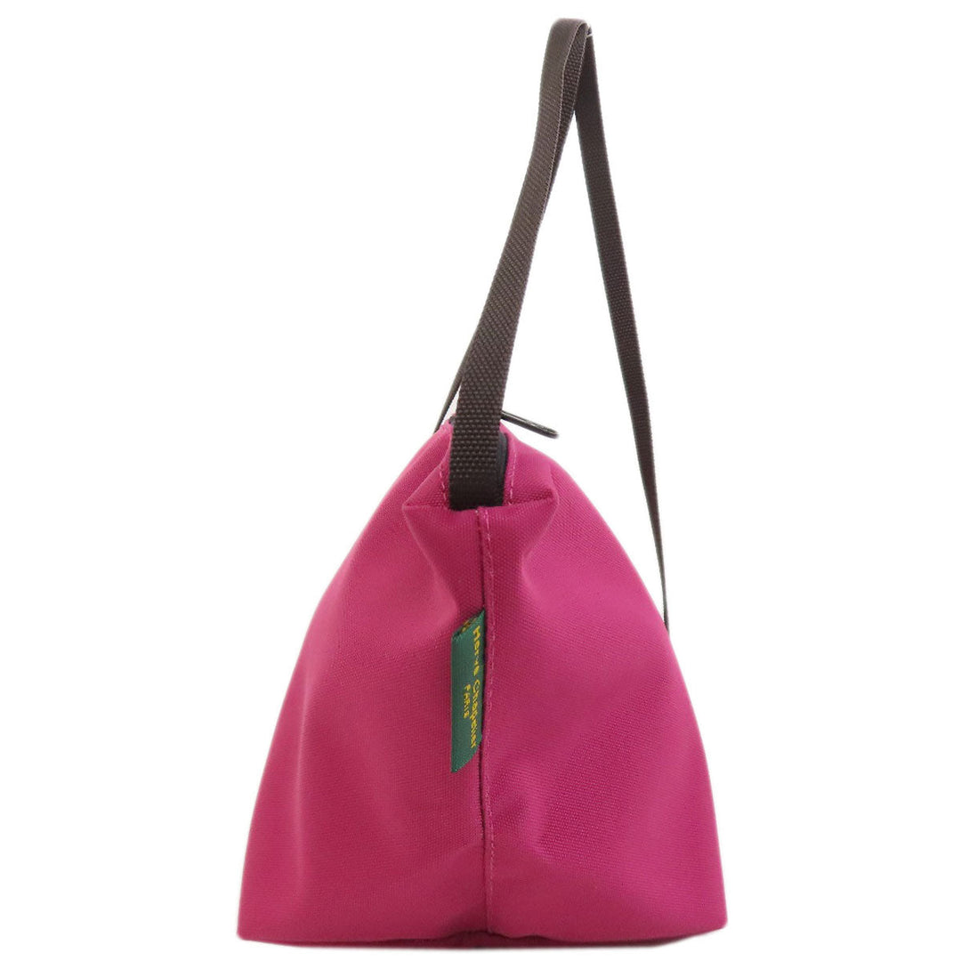 Herve Chapelier Shoulder Bag Nylon purple logo