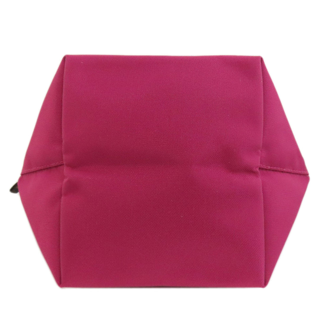 Herve Chapelier Shoulder Bag Nylon purple logo