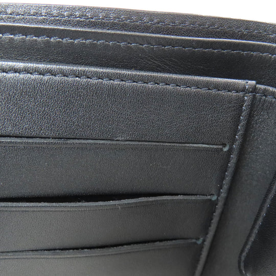 LOUIS VUITTON Bifold Wallet M85016 Nomad leather black Portefeuille�EMarco mens Used Authentic