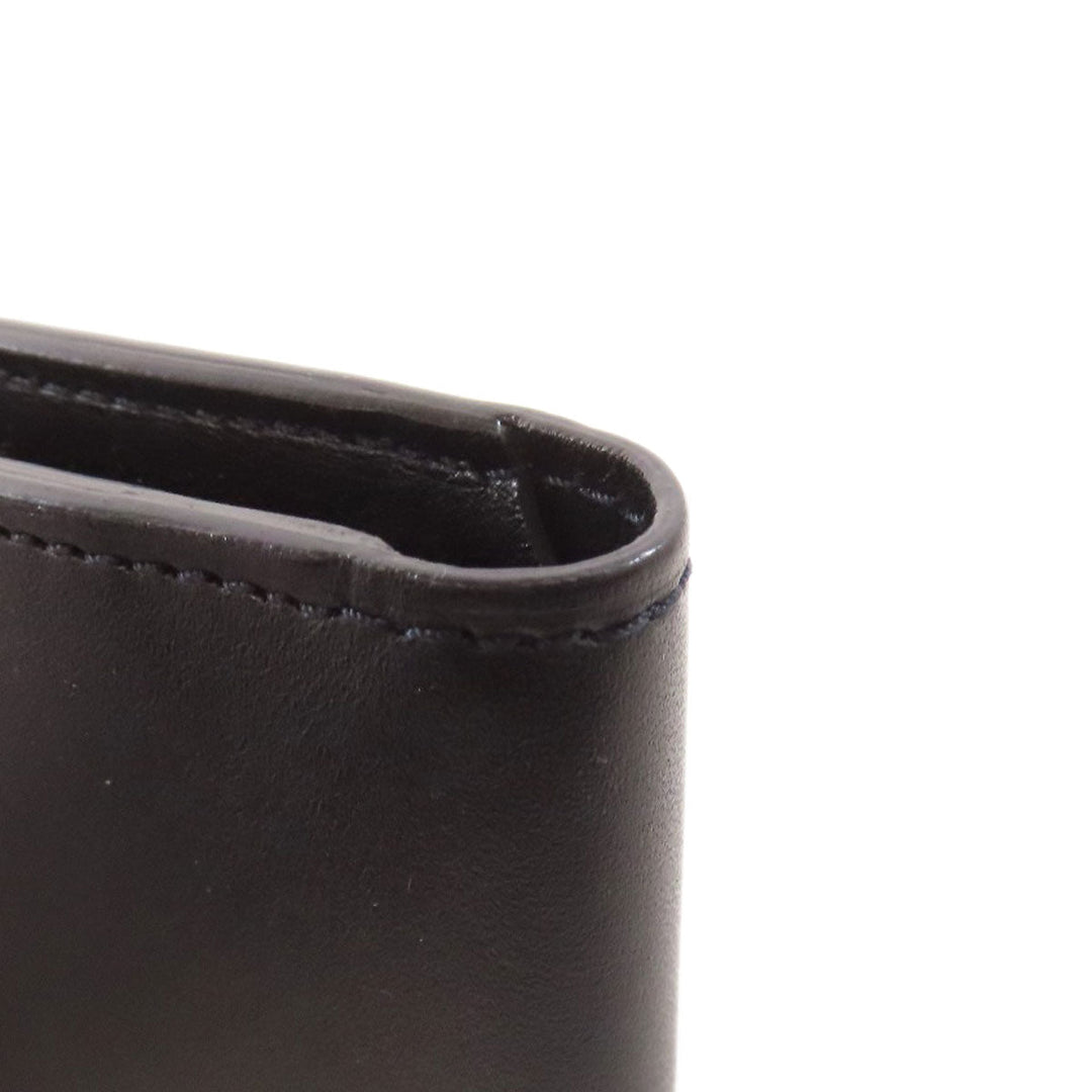 LOUIS VUITTON Bifold Wallet M85016 Nomad leather black Portefeuille�EMarco mens Used Authentic