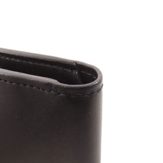 LOUIS VUITTON Bifold Wallet M85016 Nomad leather black Portefeuille�EMarco mens Used Authentic