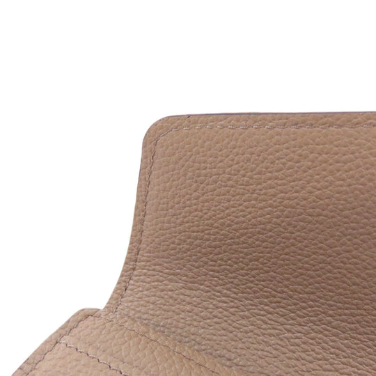 LOUIS VUITTON Long Wallet Purse M68708 Ann Platt beige Portefeuille Sara Women Used Authentic