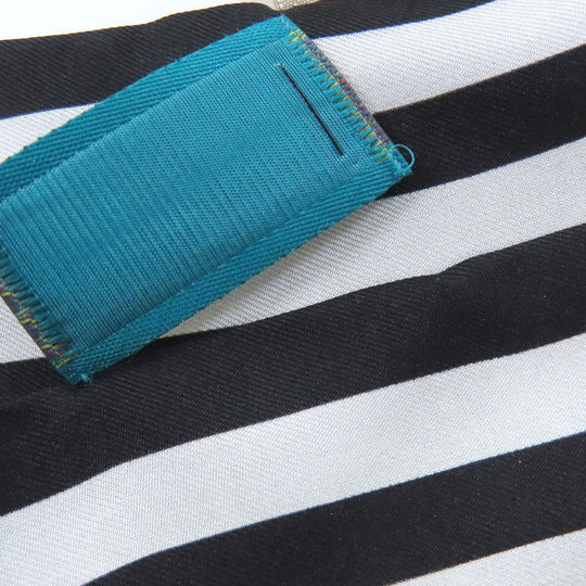 GUCCI scarf 703568 silk black adidas collaboration Women Used Authentic