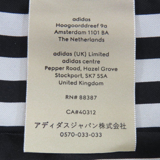 GUCCI scarf 703568 silk black adidas collaboration Women Used Authentic