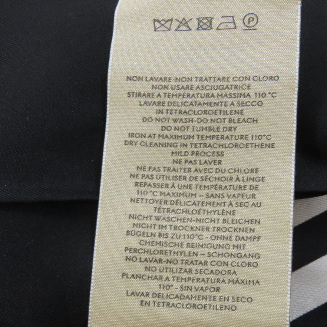 GUCCI scarf 703568 silk black adidas collaboration Women Used Authentic