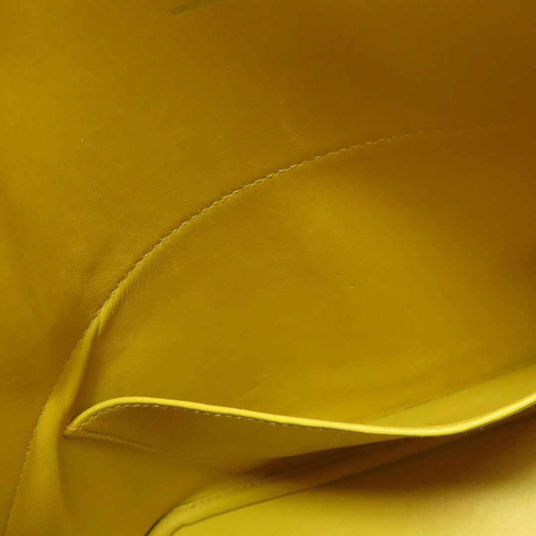 HERMES Tote Bag Epsom yellow Bolide 31 SilverMetal