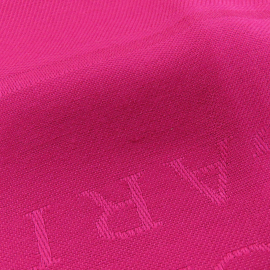 BVLGARI scarf silk pink Stole Logomania