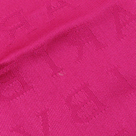 BVLGARI scarf silk pink Stole Logomania