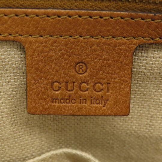 GUCCI Tote Bag 257023 canvas Brown GG Marrakech Women Used Authentic