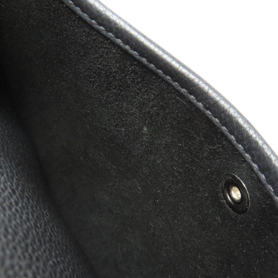 HERMES Shoulder Bag Taurillon Clemence black Evelyn 3 PM SilverMetal Women Used Authentic